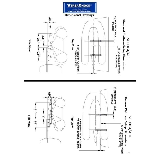 Dinghy Davits with Wheels (4th Generation) - Image 3